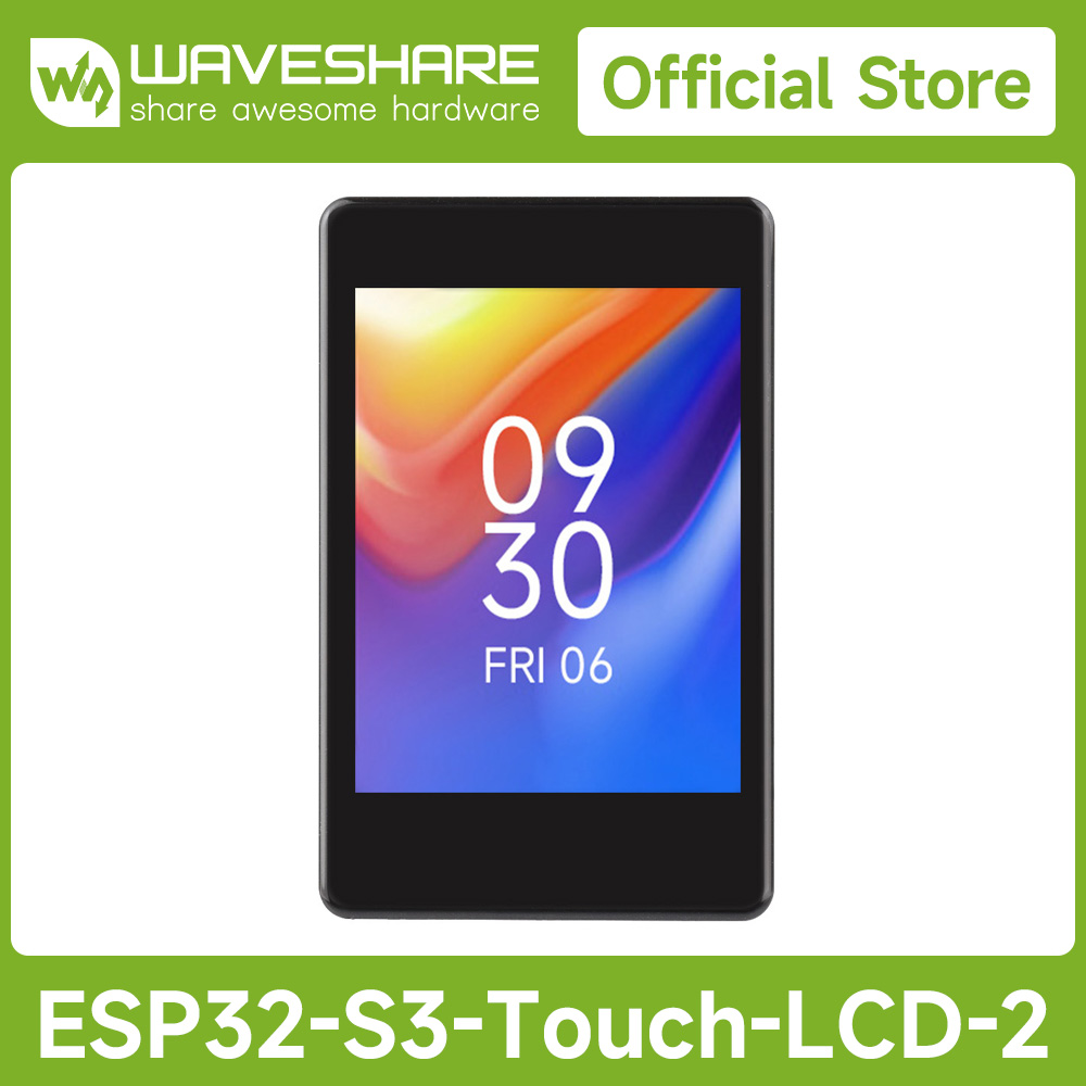 Lolin S3 - Waveshare ESP32-S3 لوحة تطوير شاشة تعمل