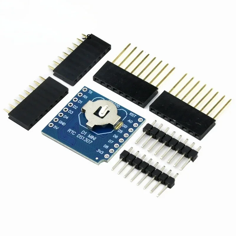 Wemos D1 Mini - 10 قطعة RTC DS1307 الوقت الحقيقي