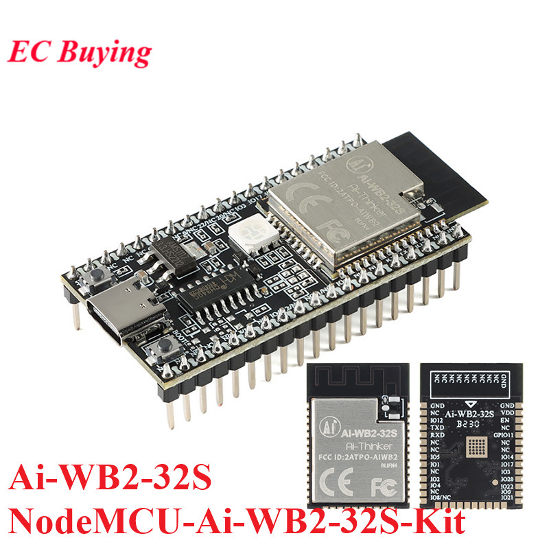 Nodemcu 32S - Ai-WB2-32S NodeMCU-Ai-WB2-32S-Kit Ai-WB2 2.4G WiFi +