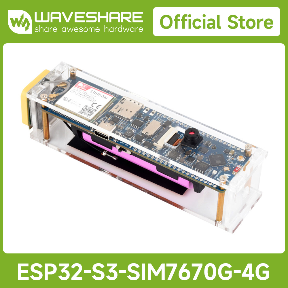 Lolin S3 - لوحة تطوير Waveshare ESP32-S3 SIM7670G 4G،
