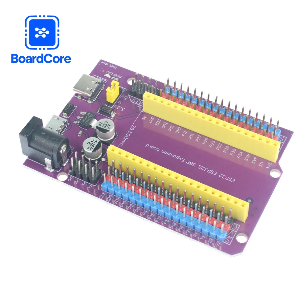 Nodemcu 32S - 38Pin لوح تمديد وحدة ESP32S IoT