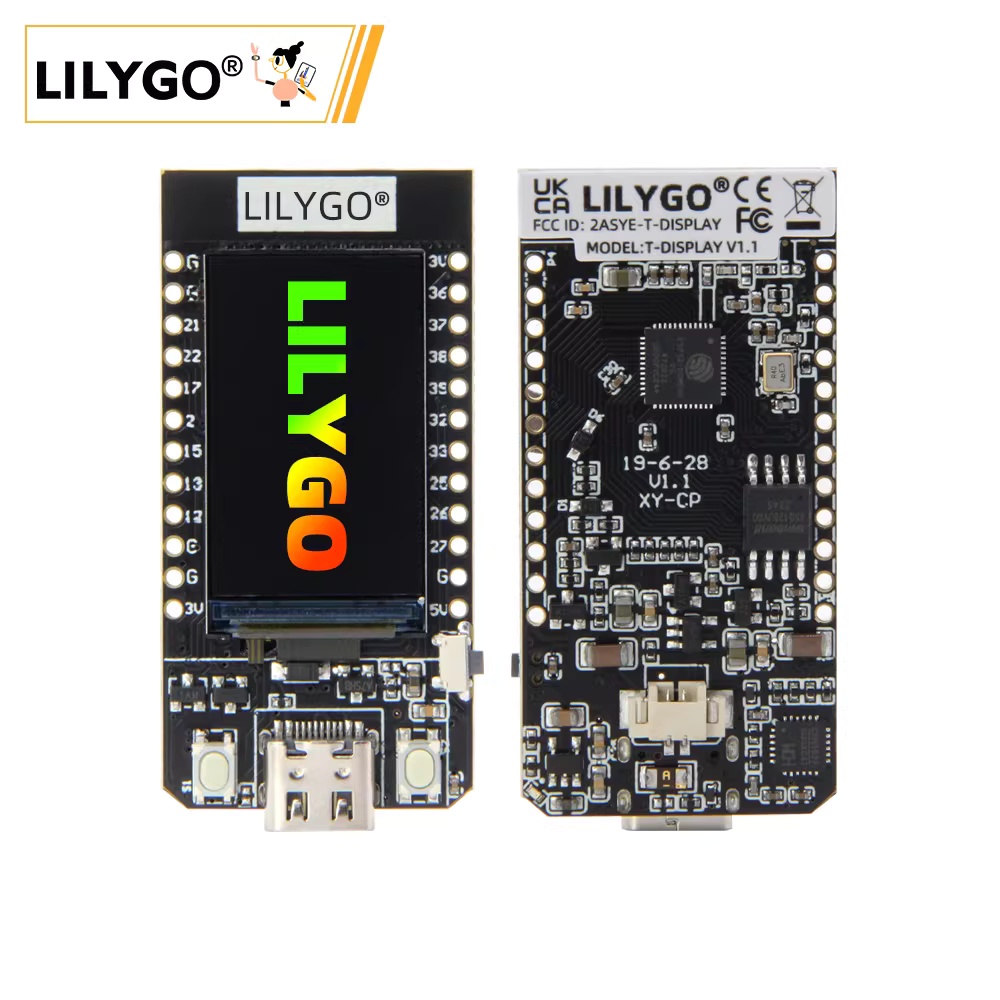 Ttgo Tdisplay - لوحة تطوير TTGO T-Display MCU32 بشاشة