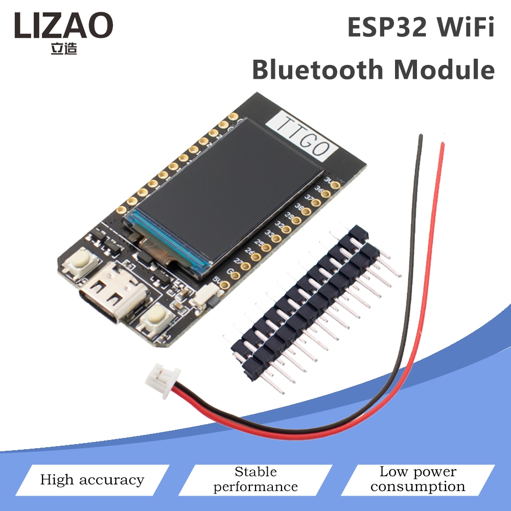 Ttgo Tdisplay - لوحة تطوير TTGO T-Display CH9102F ESP32،