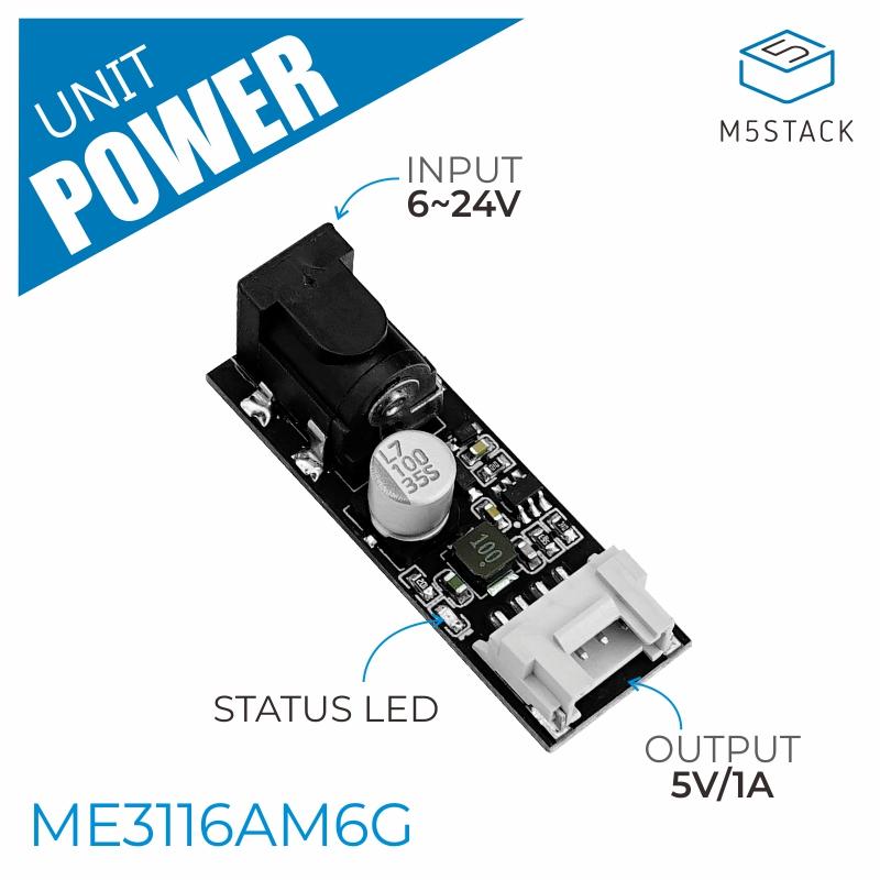 M5Stack - وحدة تحويل فرق الجهد M5Stack الرسمية