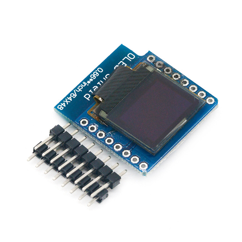 Wemos D1 - 0.66 inch OLED Display Module for