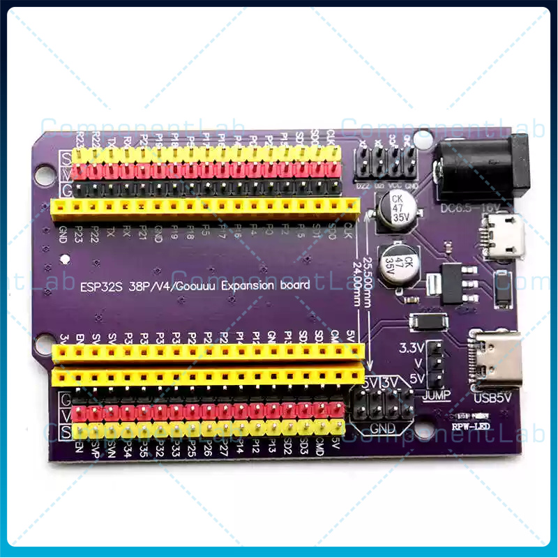 Nodemcu 32S - 5-15 قطعة لوحة توسعة ESP32S3 بـ