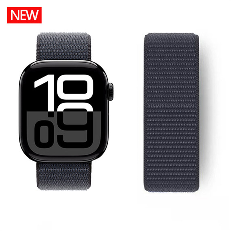 Ttgo T Watch - حزام ساعة أبل من النايلون، متوافق