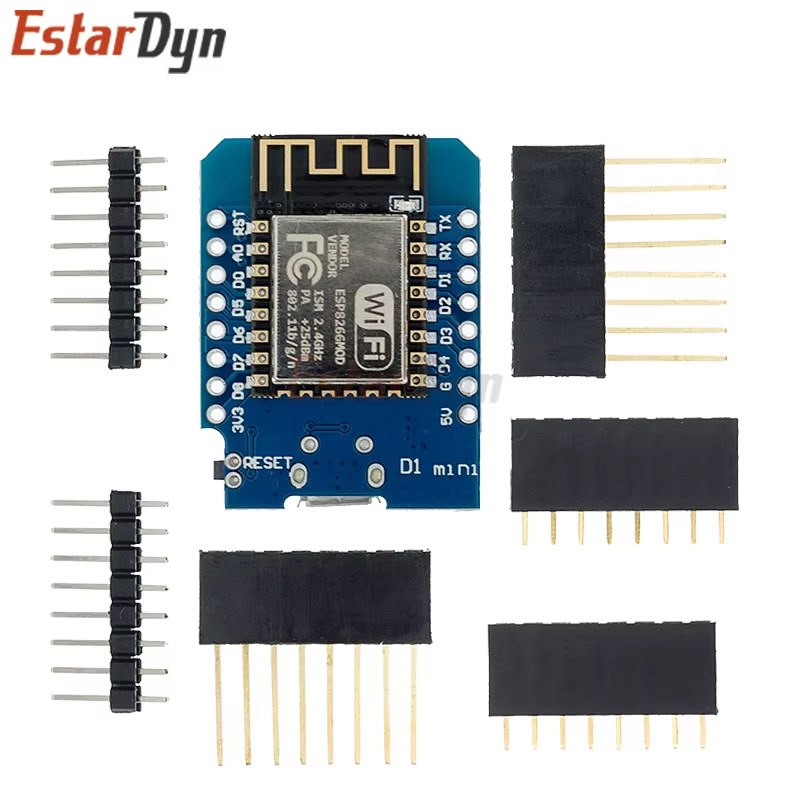 D1 Mini TYPE-C/MICRO ESP8266 E - مراجعة Nodemcuv2 وسعره