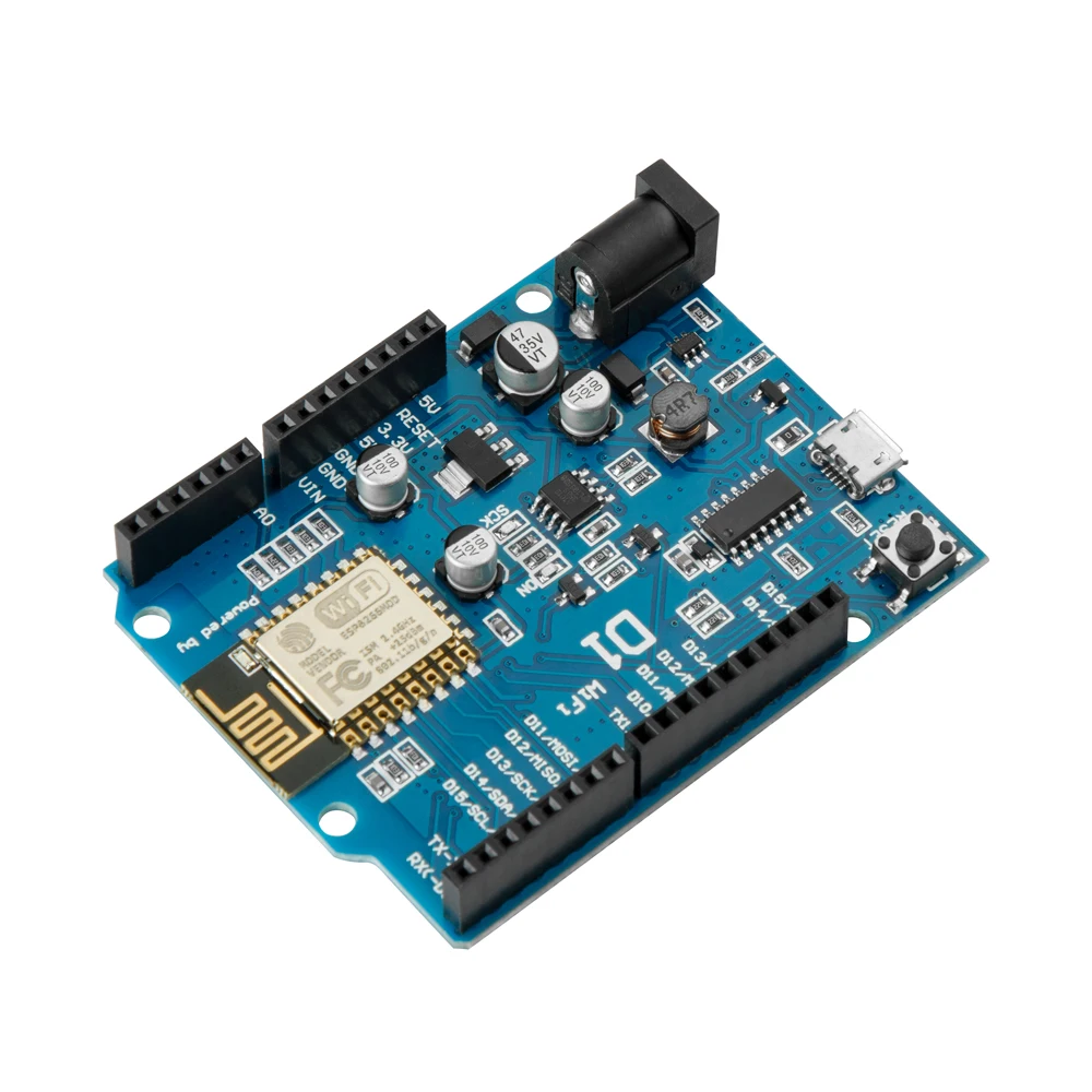 لوحة تطوير واي فاي ESP-12E WeM - مراجعة Wemos D1 وسعره