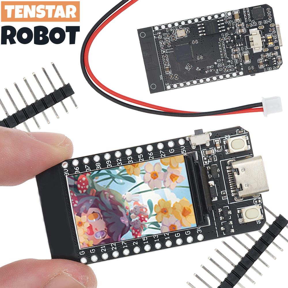 TENSTAR T-Display ESP32-D0WD C - مراجعة Ttgo T Watch وسعره