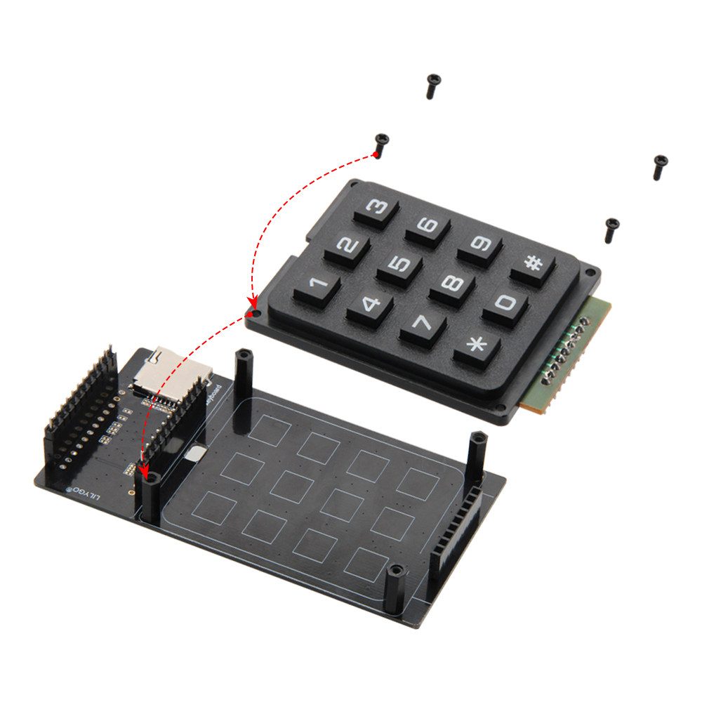 لوحة توسعة لوحة المفاتيح LILYG - مراجعة Ttgo Tdisplay وسعره