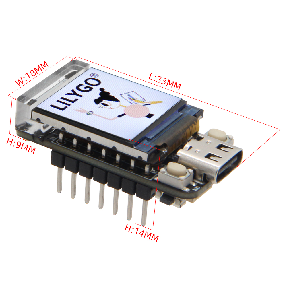 TTGO T-QT Pro ESP32-S3 مجلس ال - مراجعة Ttgo Tdisplay وسعره