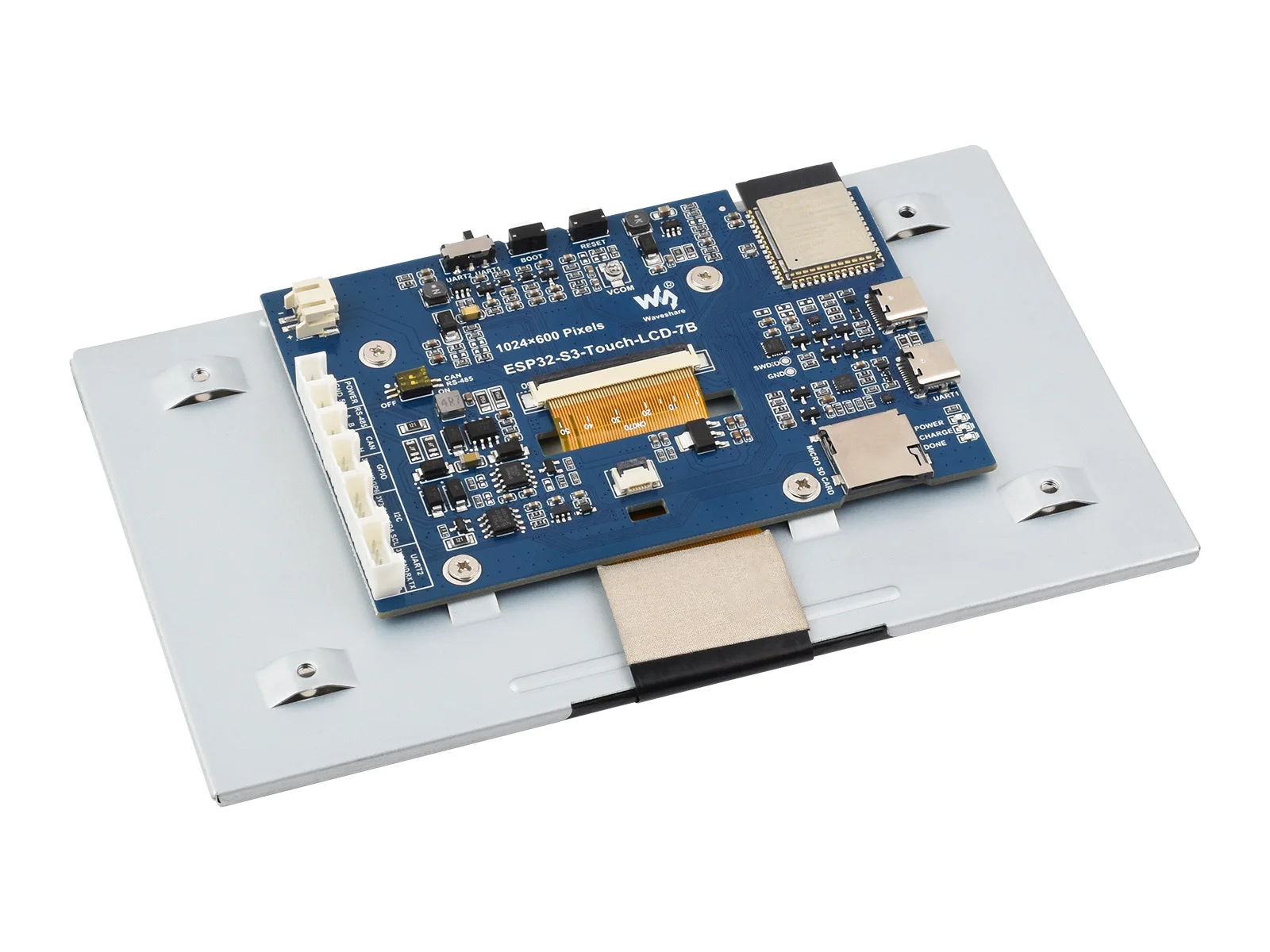 شاشة Waveshare ESP32-S3 مقاس 7 - مراجعة Lolin S3 وسعره