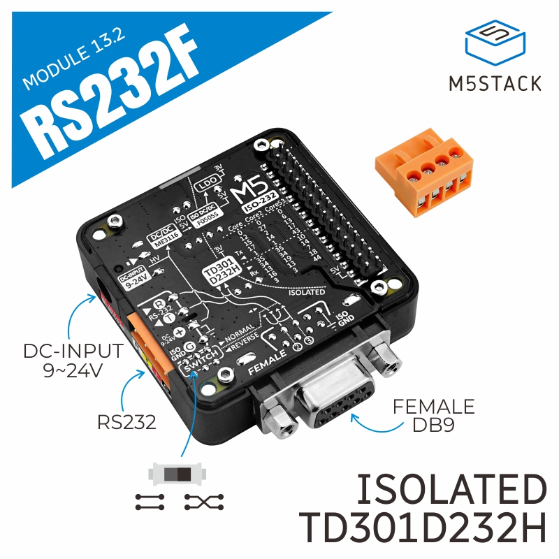 وحدة M5Stack الرسمية RS232 13. - مراجعة M5Stack وسعره