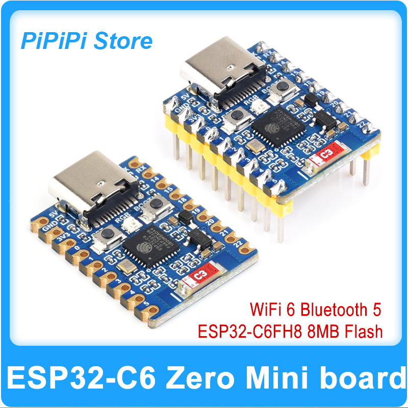 لوحة تطوير ESP32-C6 Zero فائقة - مراجعة Doit Esp32 وسعره