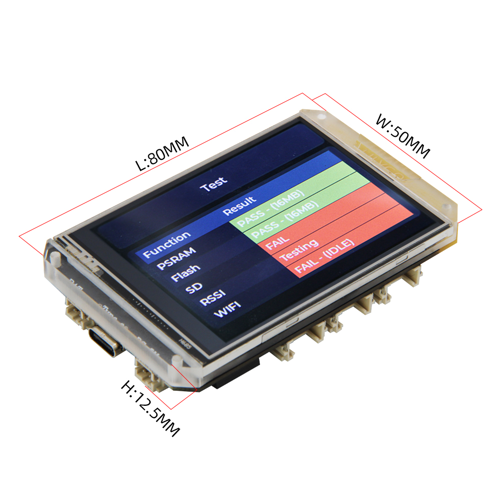 TTGO T-HMI ESP32-S3 مجلس التنم - مراجعة Ttgo Tdisplay وسعره
