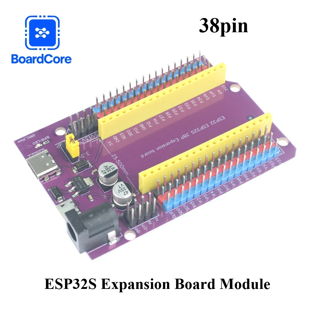 38Pin لوح تمديد وحدة ESP32S Io - مراجعة Nodemcu 32S وسعره
