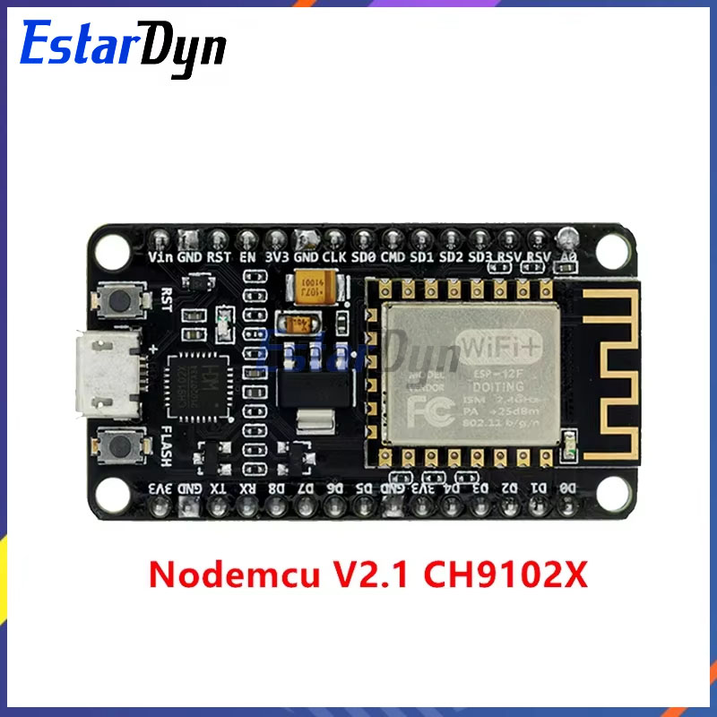 وحدة لاسلكية CH340/CP2102 Node - مراجعة Nodemcuv2 وسعره