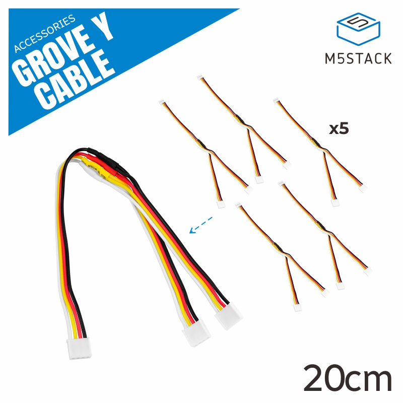 كابل M5Stack الرسمي Grove Y مق - مراجعة M5Stack Core2 وسعره