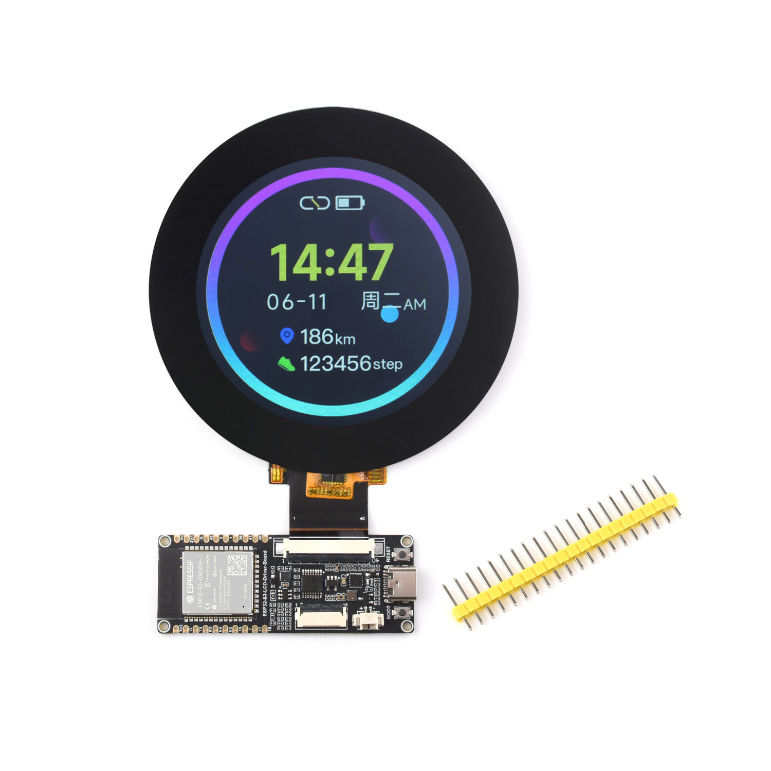 Waveshare ESP32-S3 RGB LCD لوح - مراجعة Waveshare Esp32 وسعره