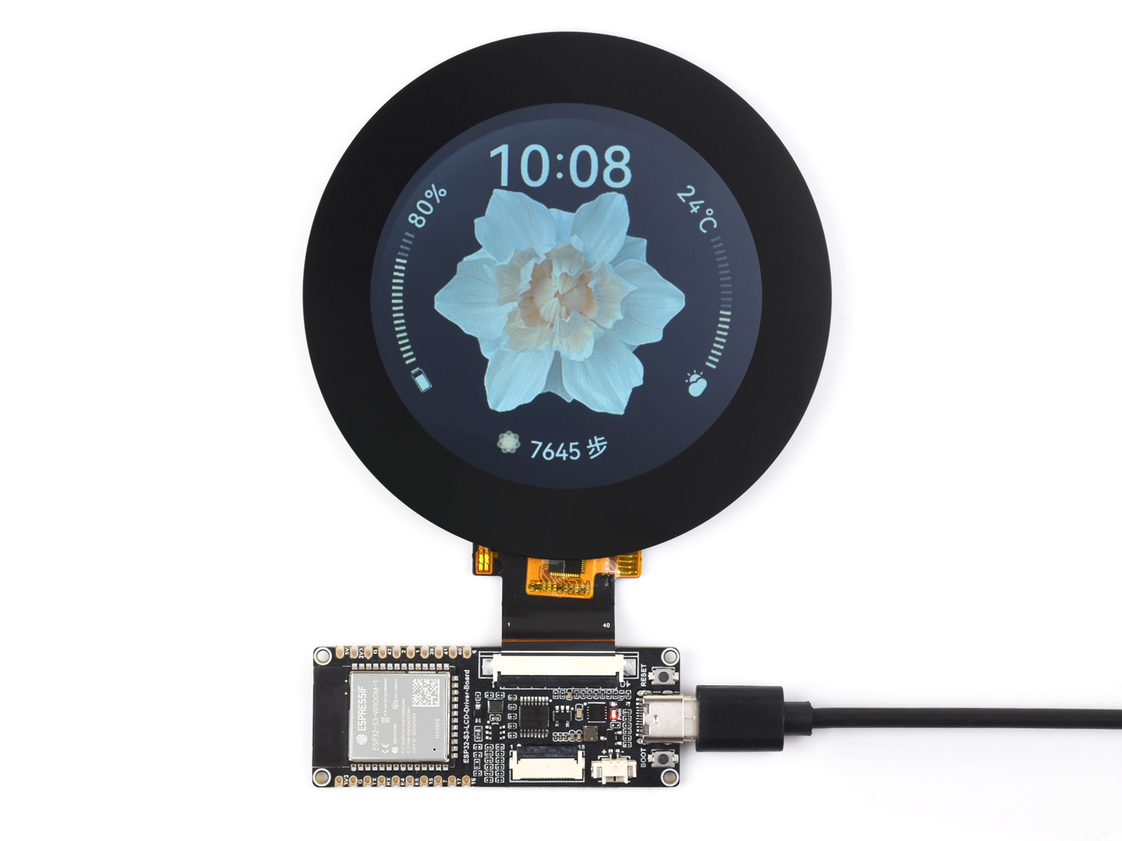 Waveshare ESP32-S3 RGB LCD لوح - مراجعة Waveshare Esp32 وسعره