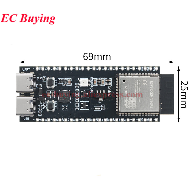 لوحة تطوير ESP32-S3-DevKitC-N1 - مراجعة Esp32 S3 Devkitc 1 وسعره