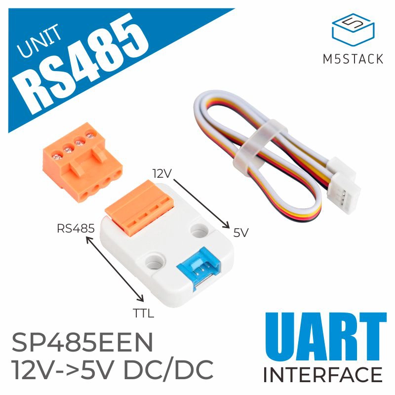 وحدة تحويل M5Stack الرسمية RS4 - مراجعة M5Stack وسعره