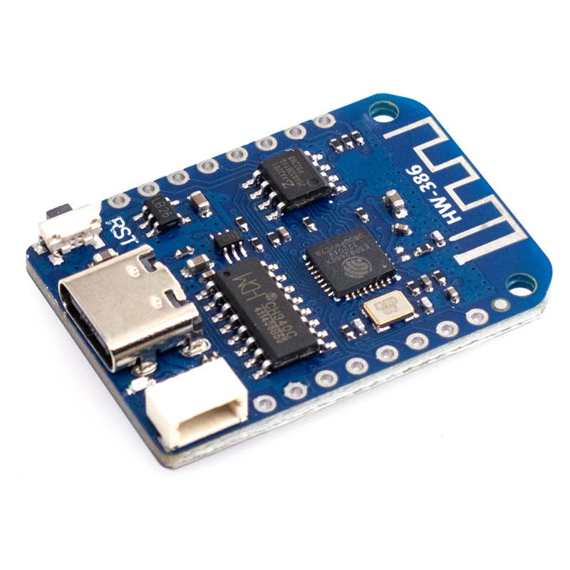 WEMOS D1 Mini V4.0.0 TYPE-C US - مراجعة Nodemcuv2 وسعره