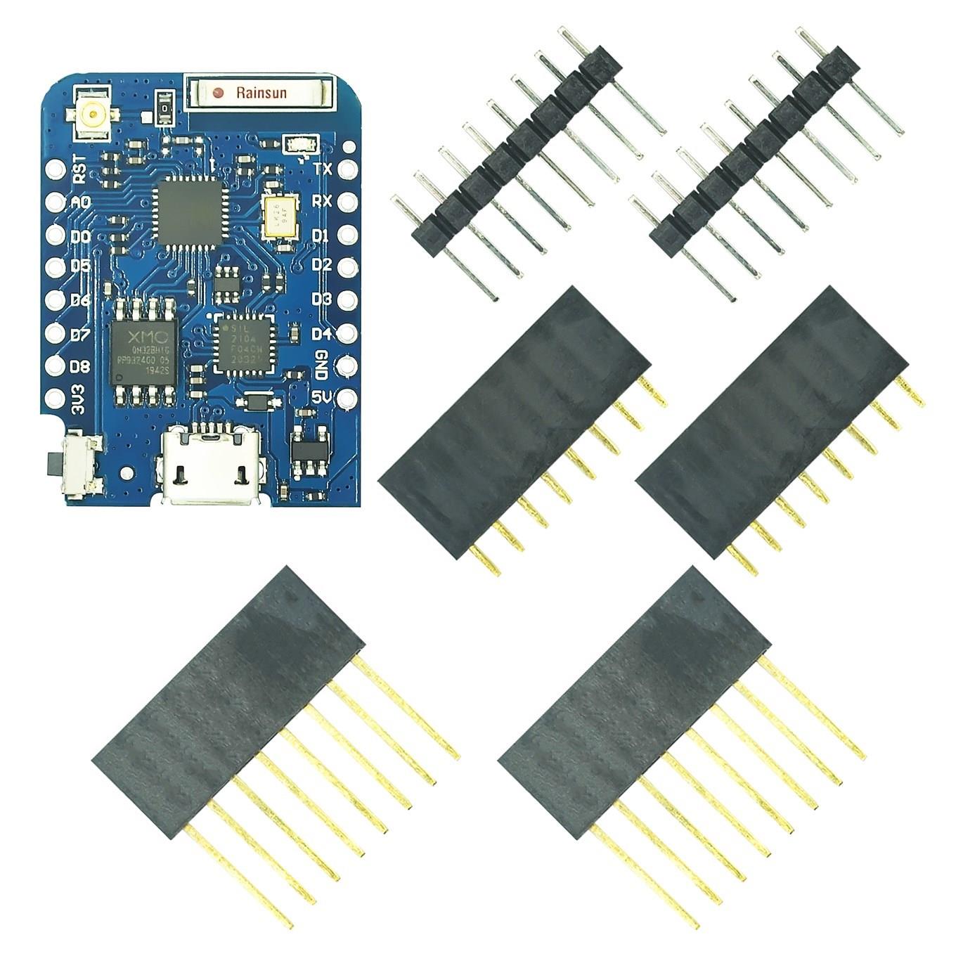 لوحة تطوير WEMOS D1 Mini Pro م - مراجعة D1 Mini Pro وسعره