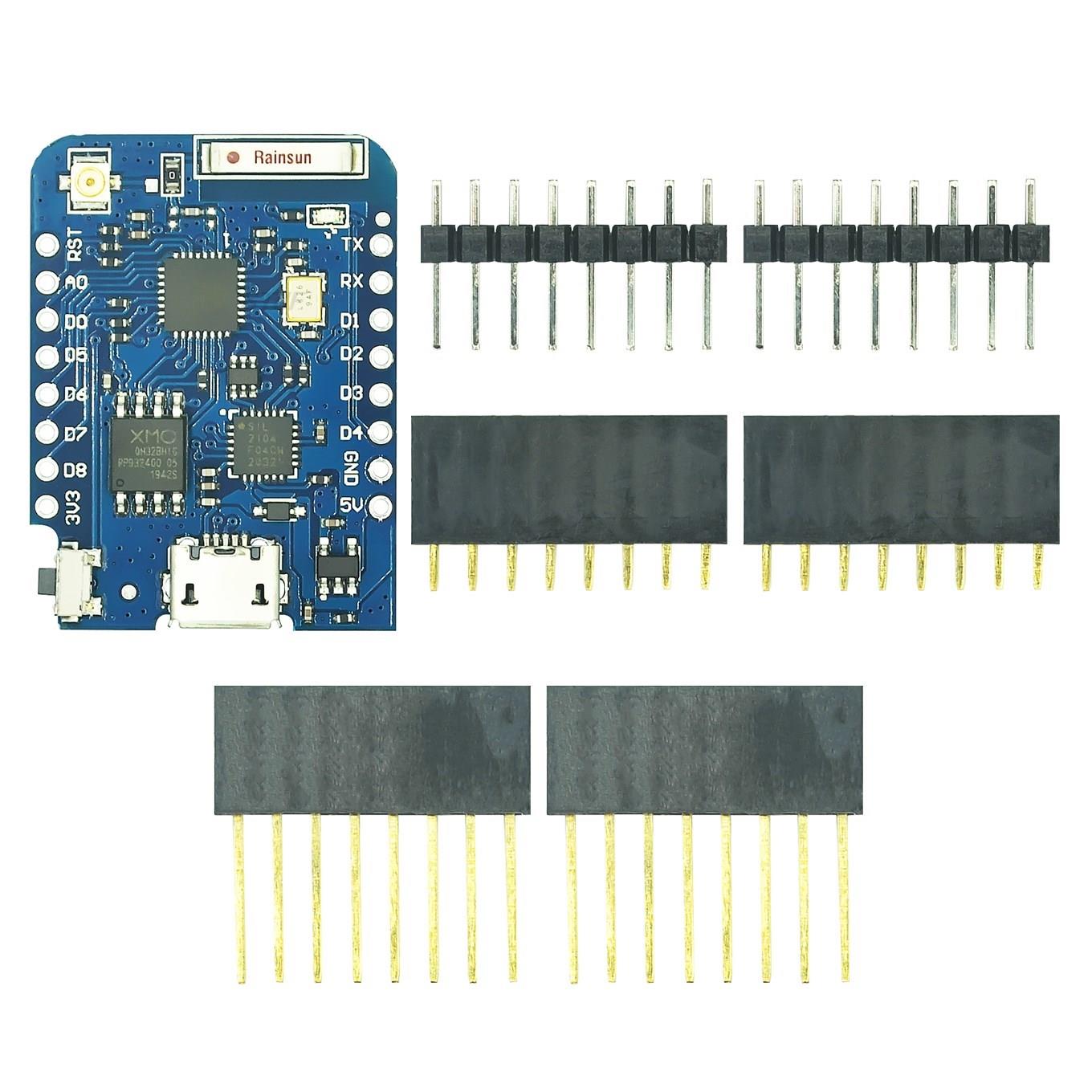 لوحة تطوير WEMOS D1 Mini Pro م - مراجعة D1 Mini Pro وسعره