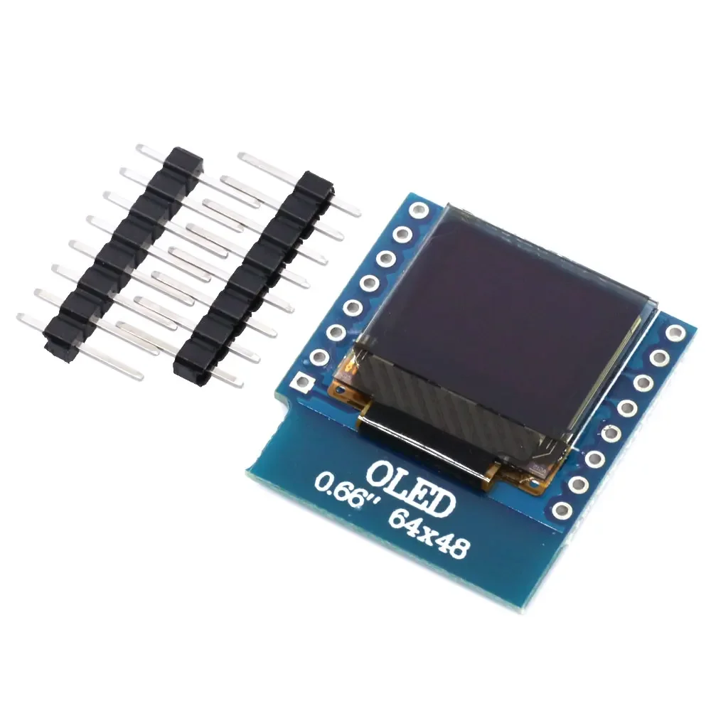 شاشة OLED صغيرة مقاس 0.66 بوصة - مراجعة Wemos D1 وسعره