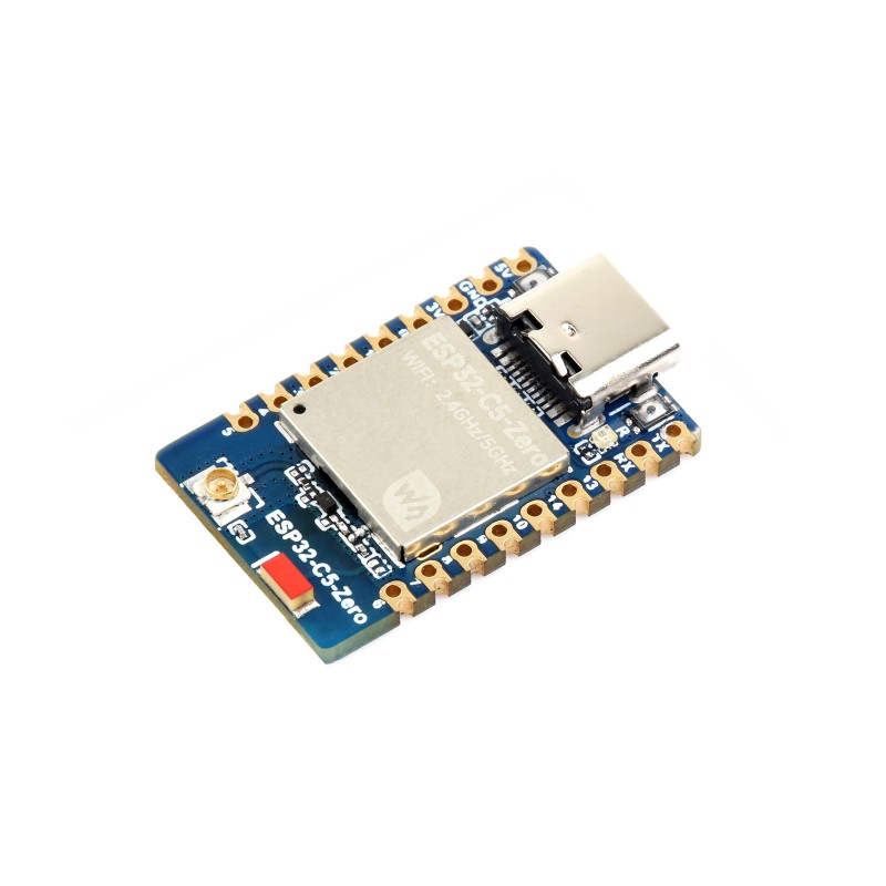 لوحة تطوير ESP32-C5 جديدة ثنائ - مراجعة Waveshare Esp32 وسعره