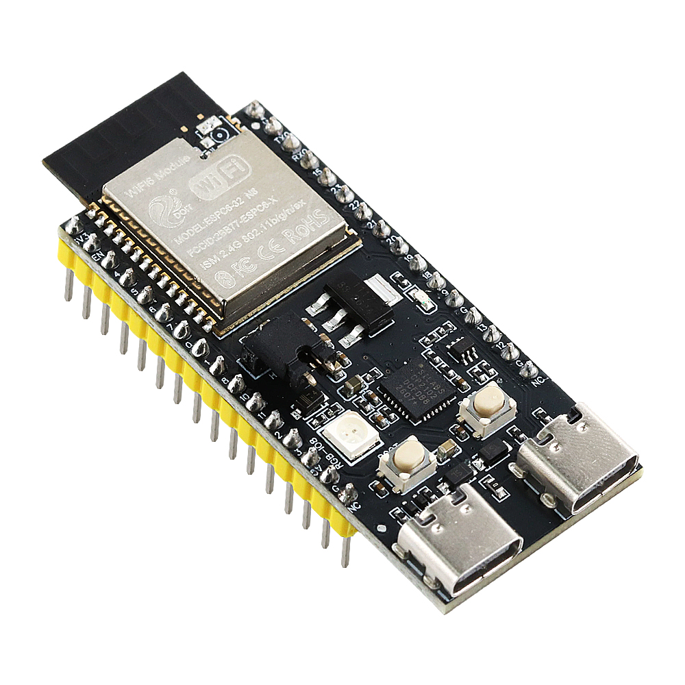 لوحة تطوير ESP32 C6 مع وحدة وا - مراجعة Devkitc وسعره