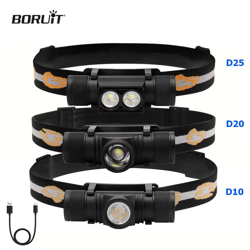 BORUiT D10/D20 كشافات LED قوية - مراجعة Lolin D32 وسعره