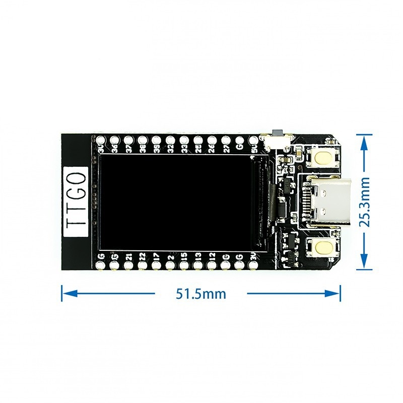 وحدة TTGO T-Display ESP32 واي  - مراجعة Ttgo Tdisplay وسعره